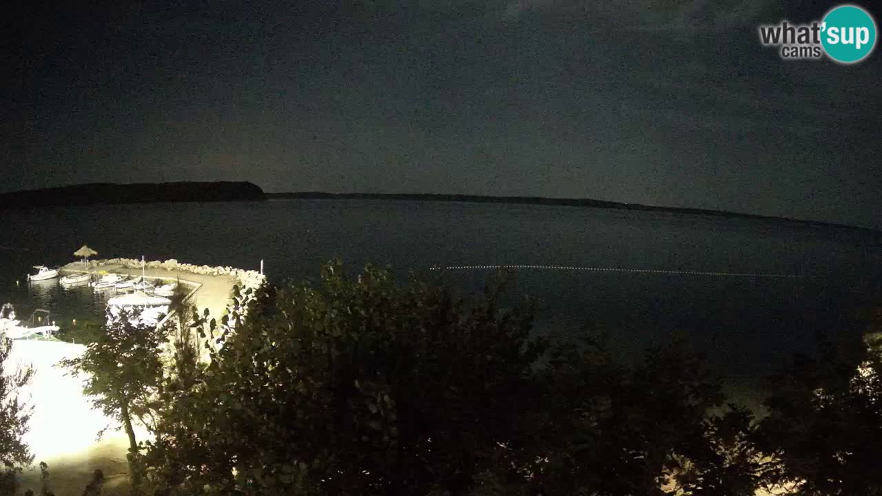 Camping Odmoree camera en vivo Ražanac – Dalmacia