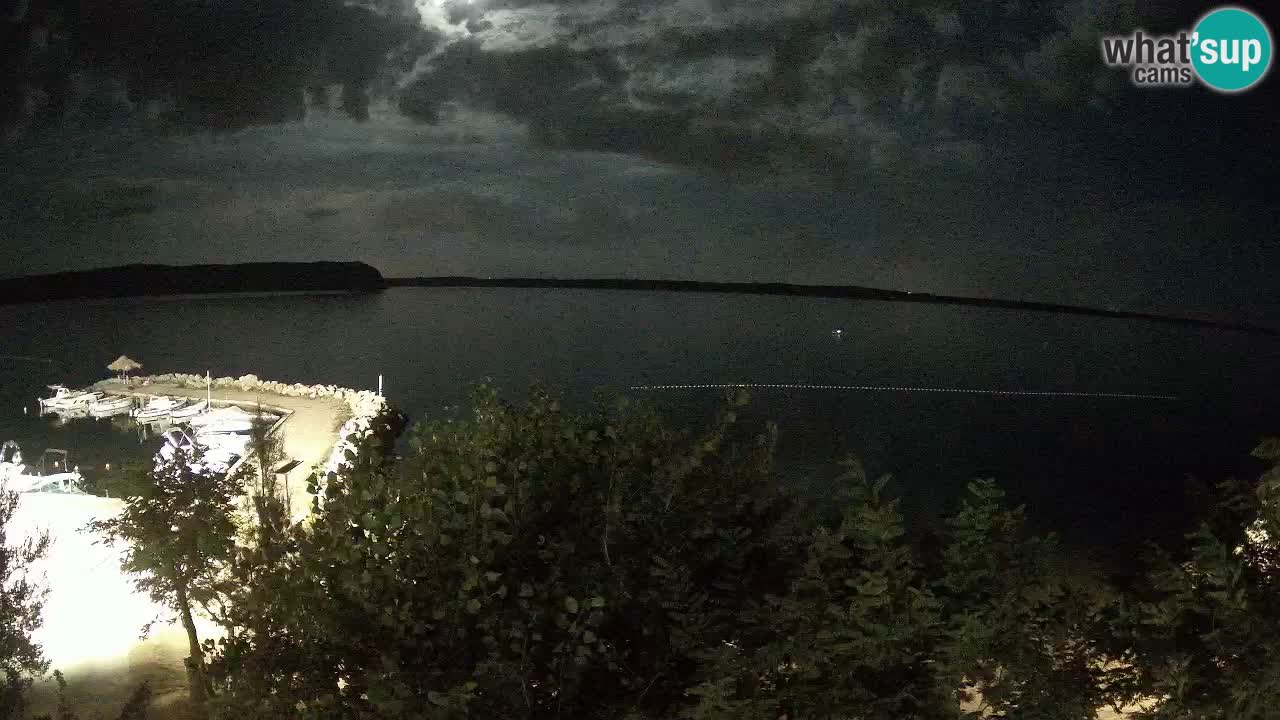 Camping Odmoree live cam Ražanac – Dalmatie