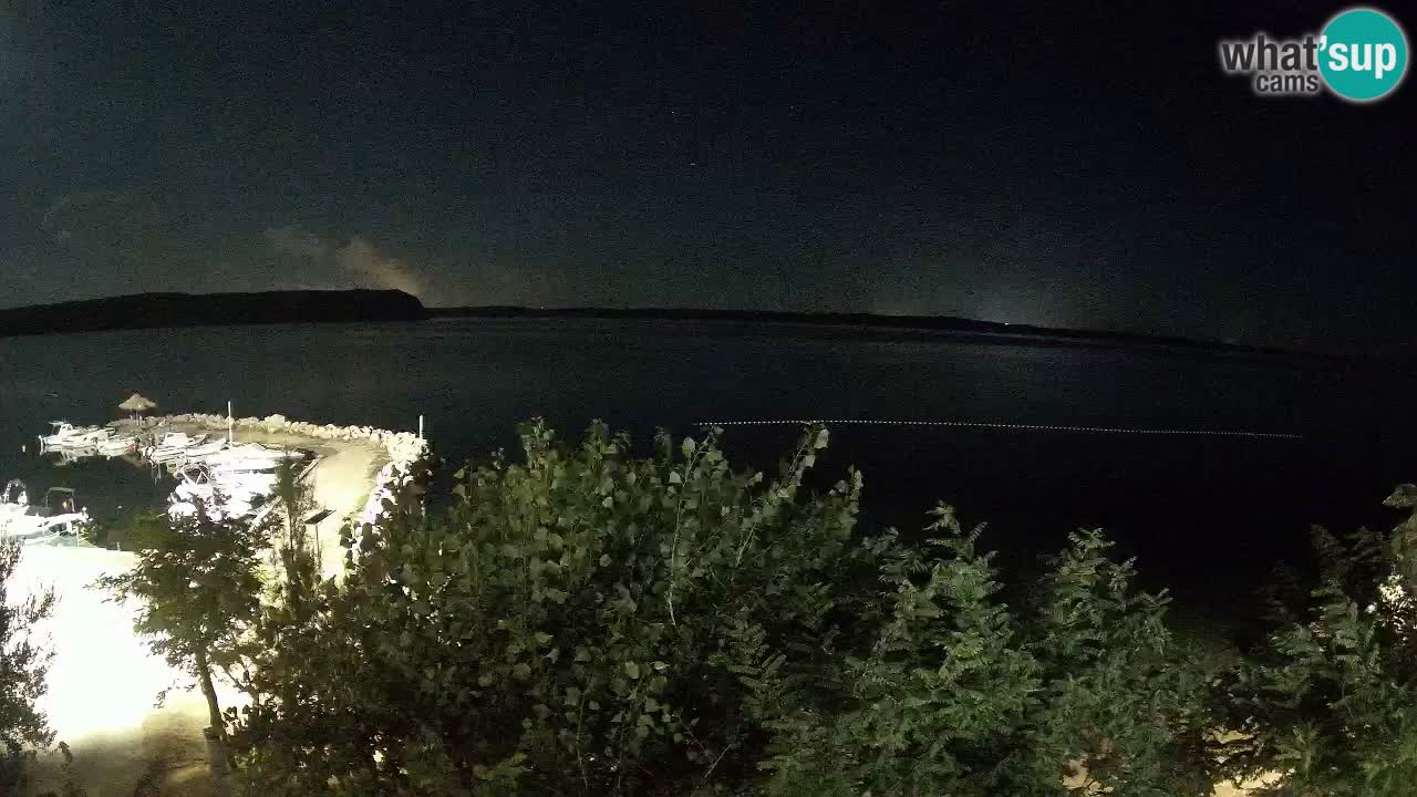 Camping Odmoree camera en vivo Ražanac – Dalmacia