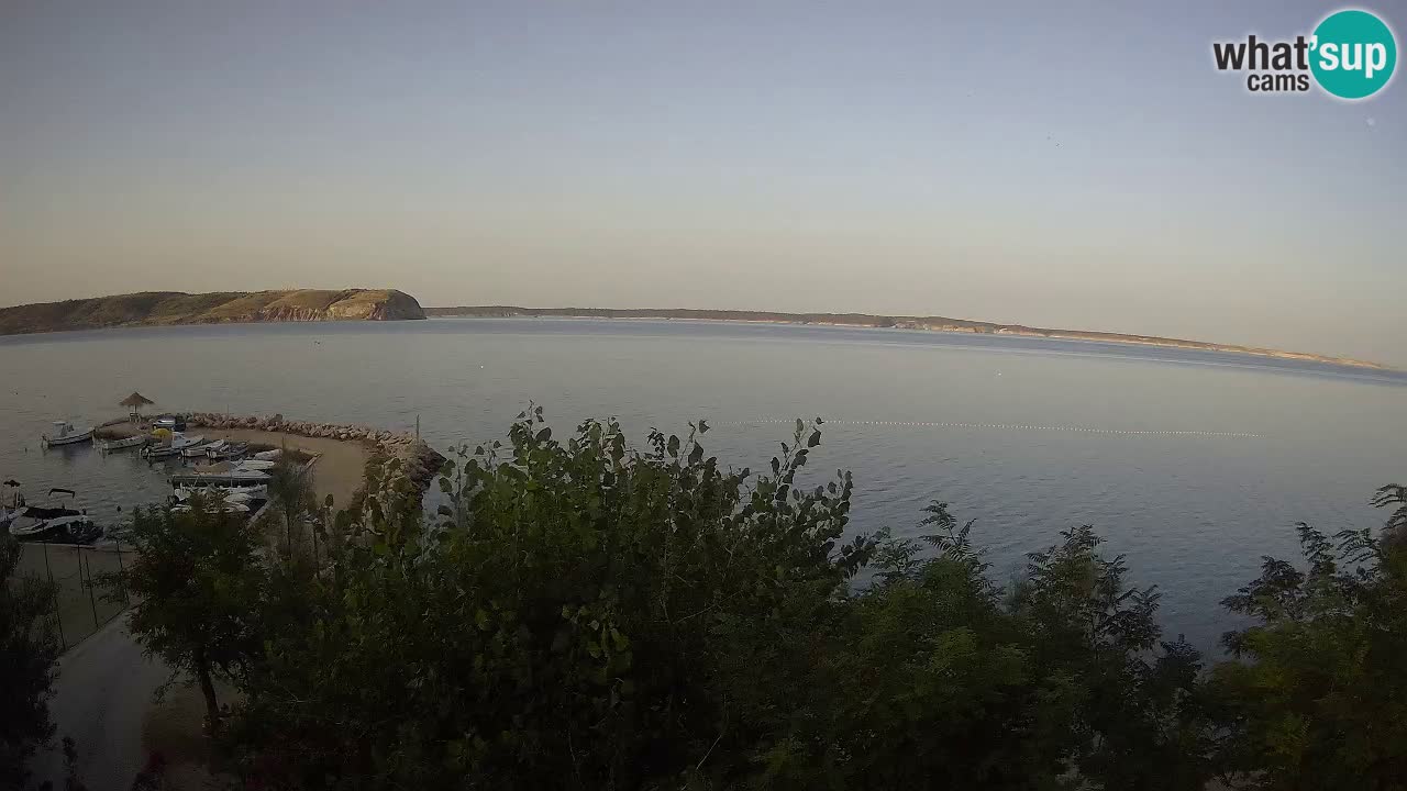 Camping Odmoree live webcam Ražanac – Dalmatien