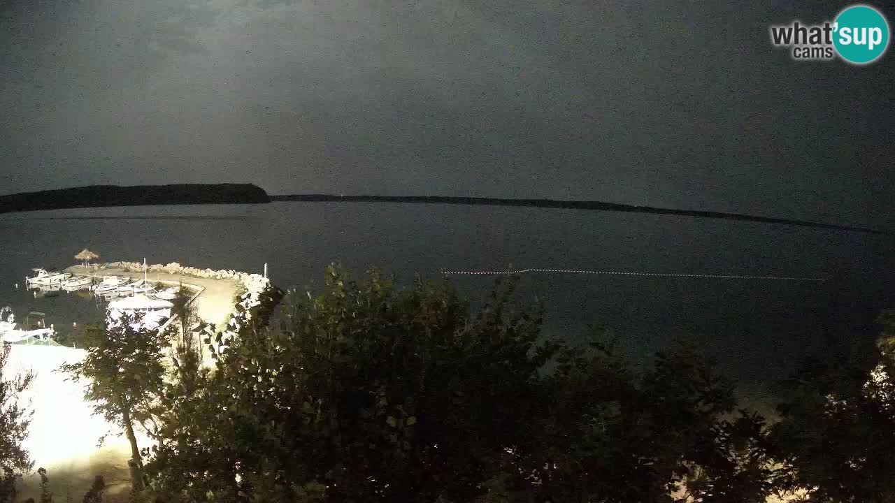 Camping Odmoree live webcam Ražanac – Dalmatien