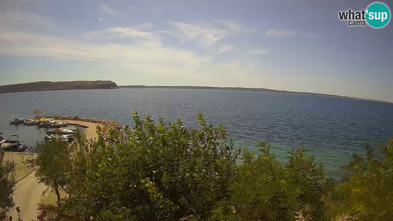 Kamp Odmoree spletna kamera Ražanac – Dalmacija