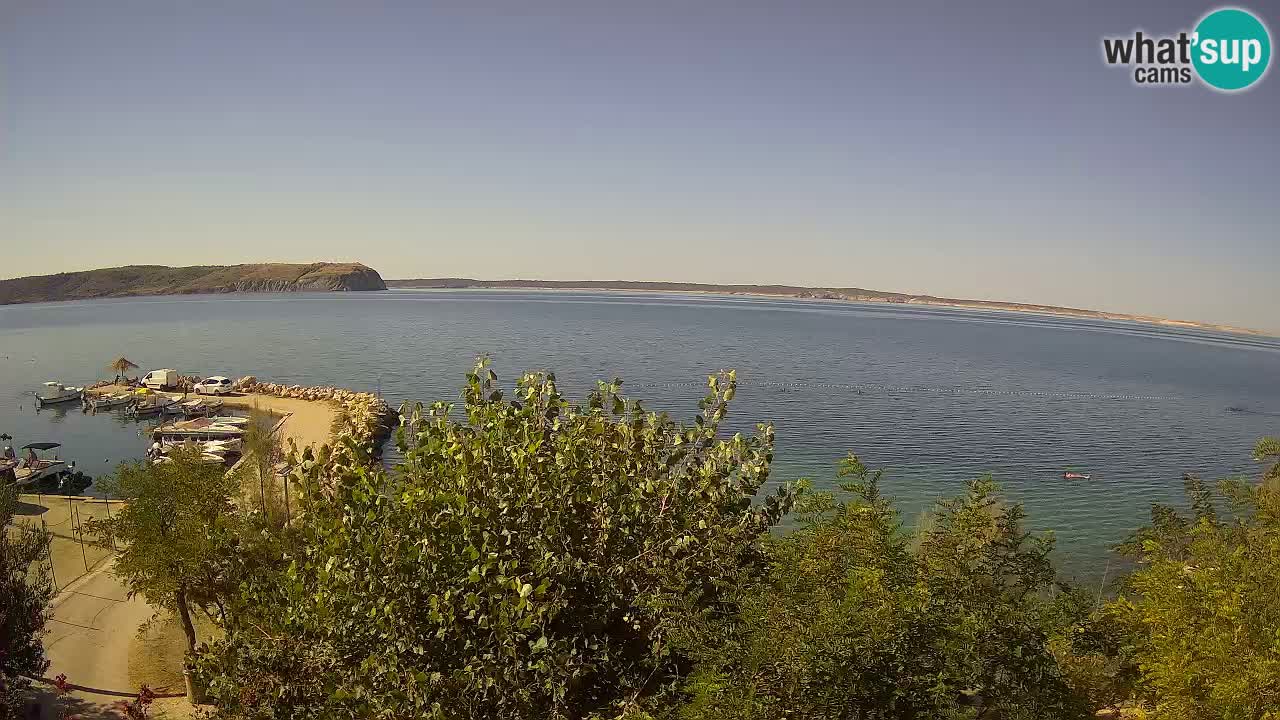 Camping Odmoree camera en vivo Ražanac – Dalmacia