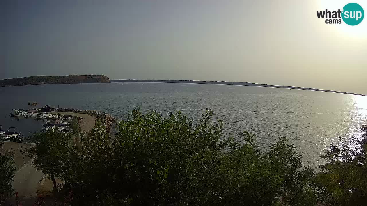 Camping Odmoree camera en vivo Ražanac – Dalmacia