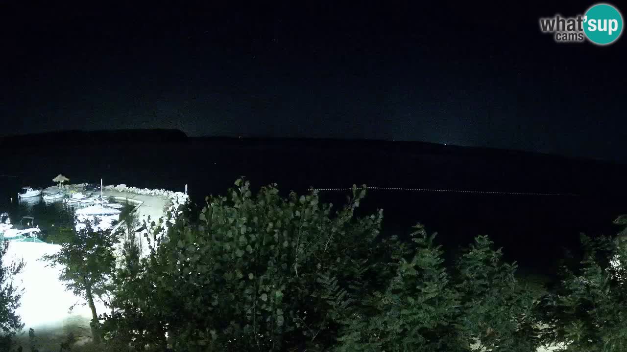 Camping Odmoree live webcam Ražanac – Dalmatien