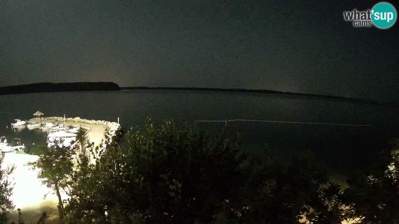Camping Odmoree live cam Ražanac – Dalmatie