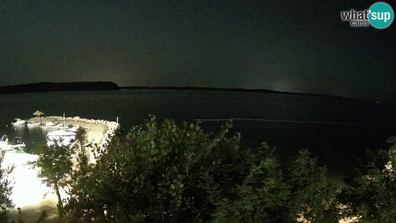 Camping Odmoree camera en vivo Ražanac – Dalmacia