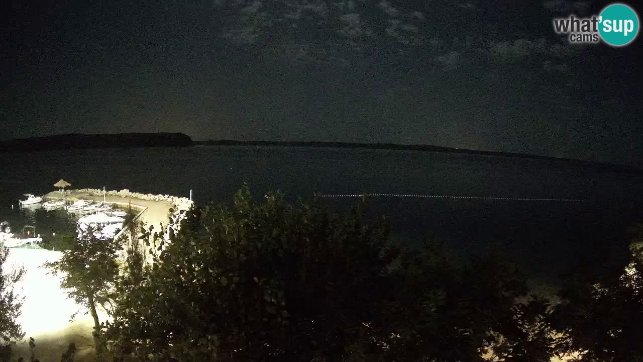 Camping Odmoree live webcam Ražanac – Dalmatien