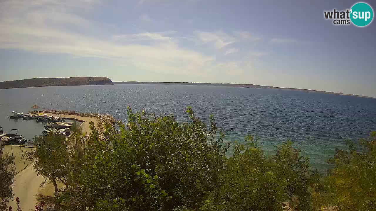 Camping Odmoree camera en vivo Ražanac – Dalmacia