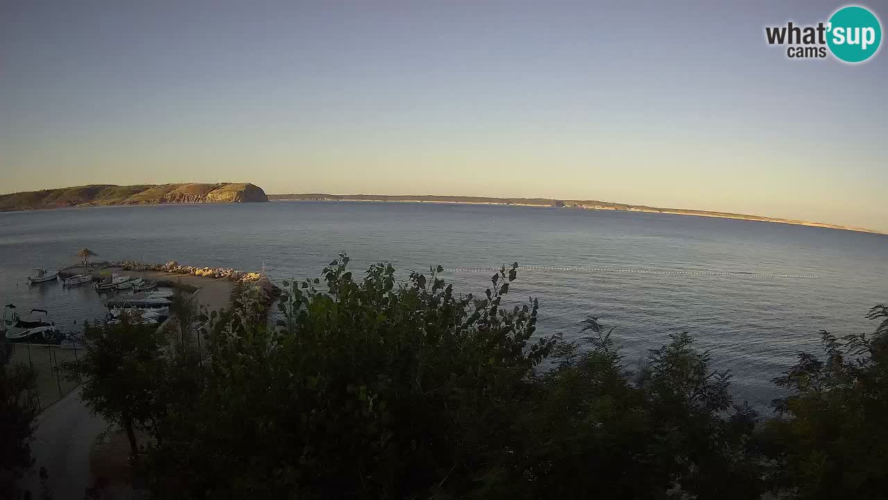 Camping Odmoree camera en vivo Ražanac – Dalmacia