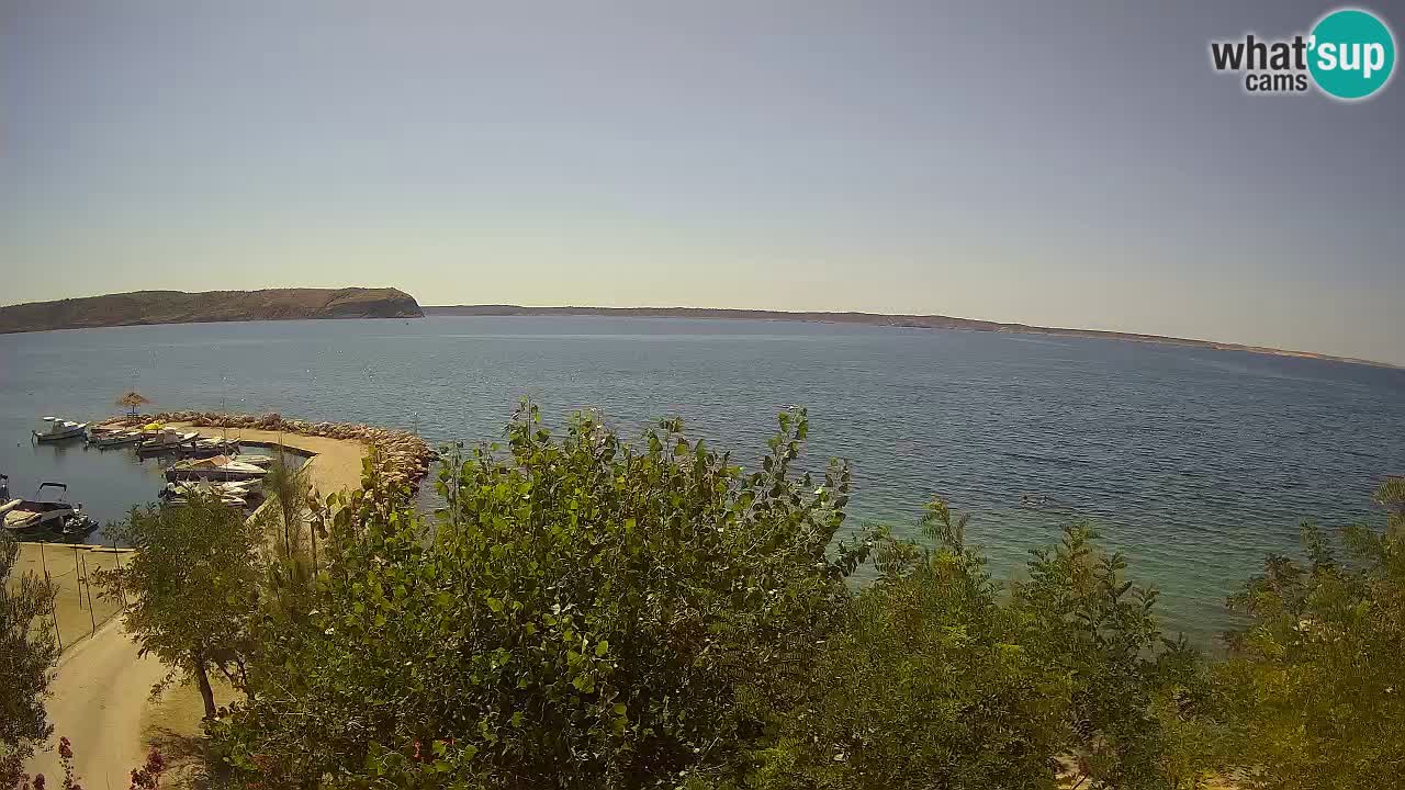 Camping Odmoree live cam Ražanac – Dalmatie