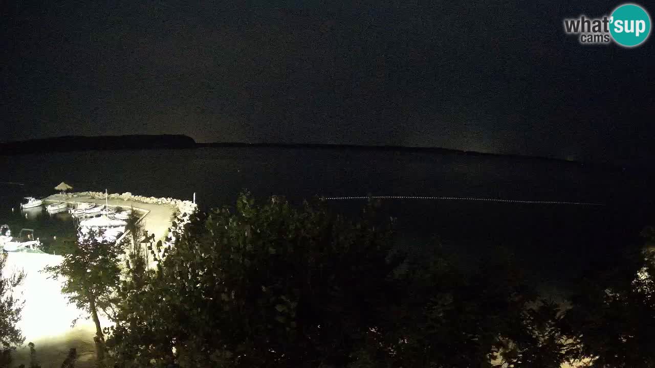 Camping Odmoree camera en vivo Ražanac – Dalmacia
