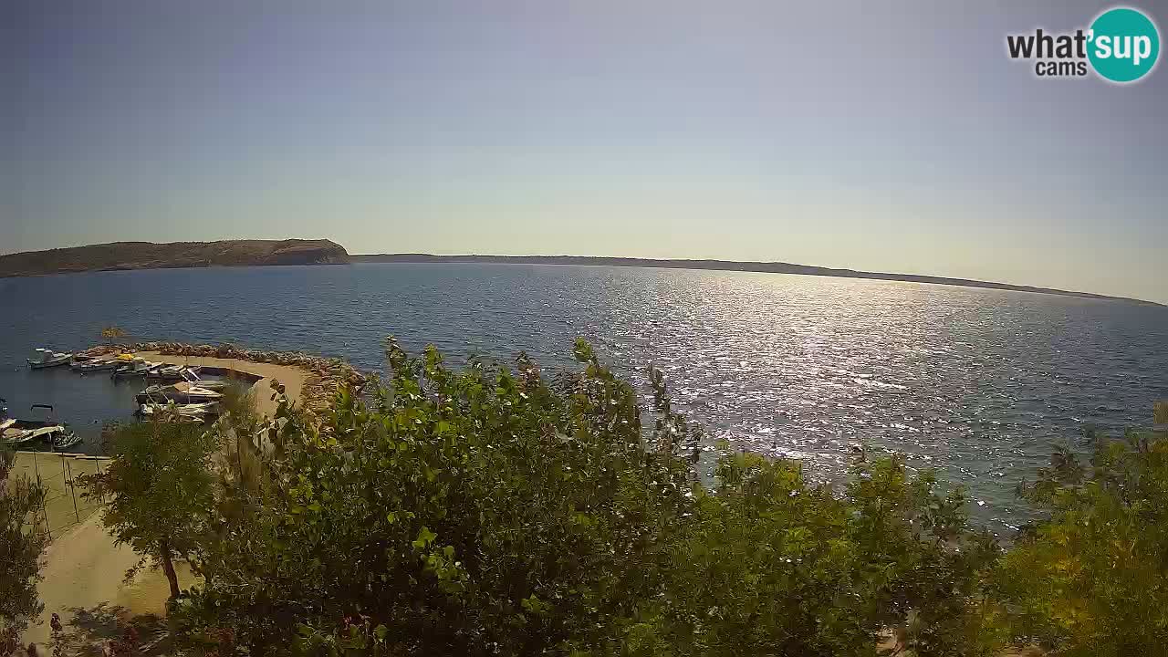 Camping Odmoree live webcam Ražanac – Dalmatien