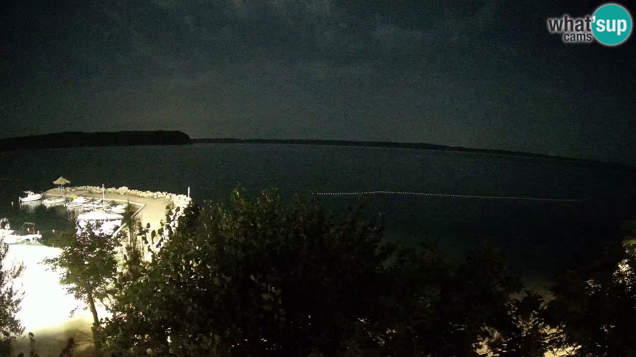 Camping Odmoree webcam Ražanac – Dalmatia