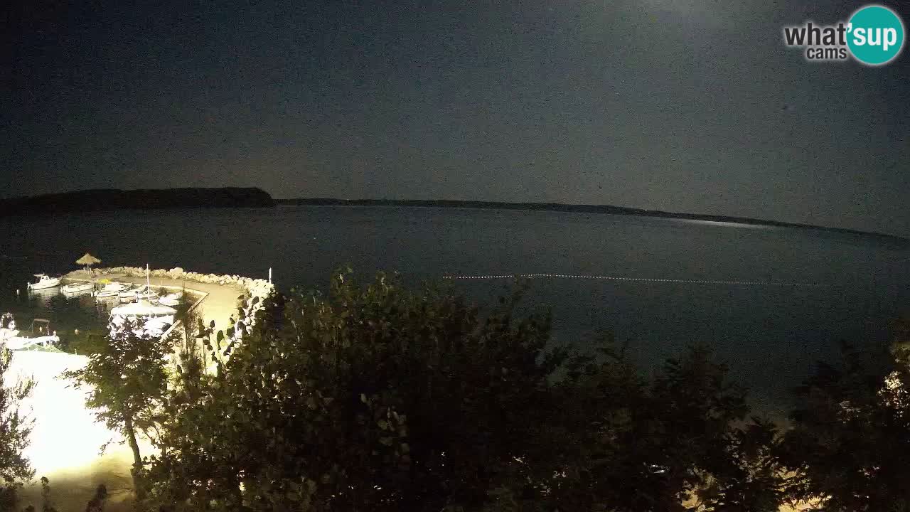 Camping Odmoree camera en vivo Ražanac – Dalmacia