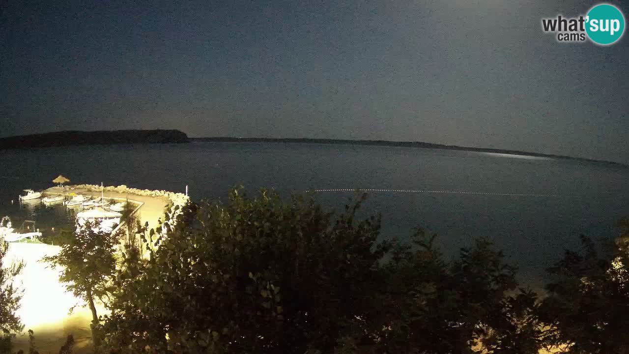 Camping Odmoree live cam Ražanac – Dalmatie