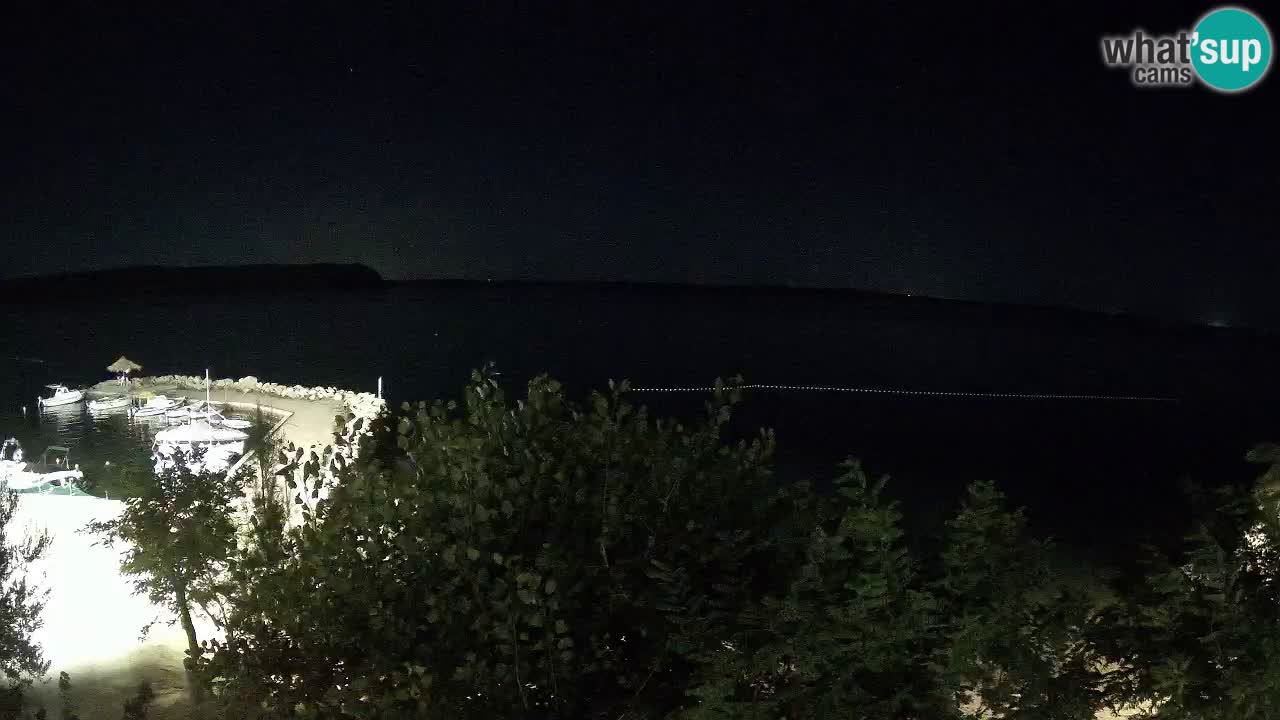 Camping Odmoree camera en vivo Ražanac – Dalmacia