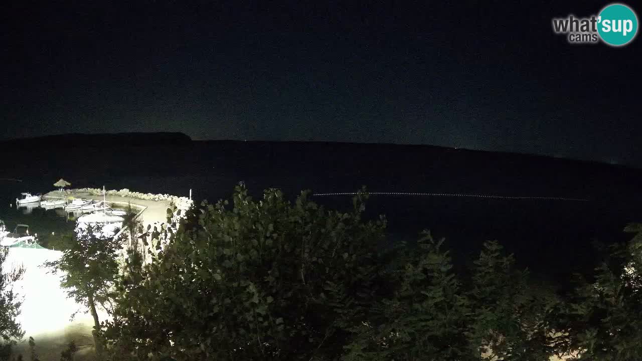 Kamp Odmoree spletna kamera Ražanac – Dalmacija