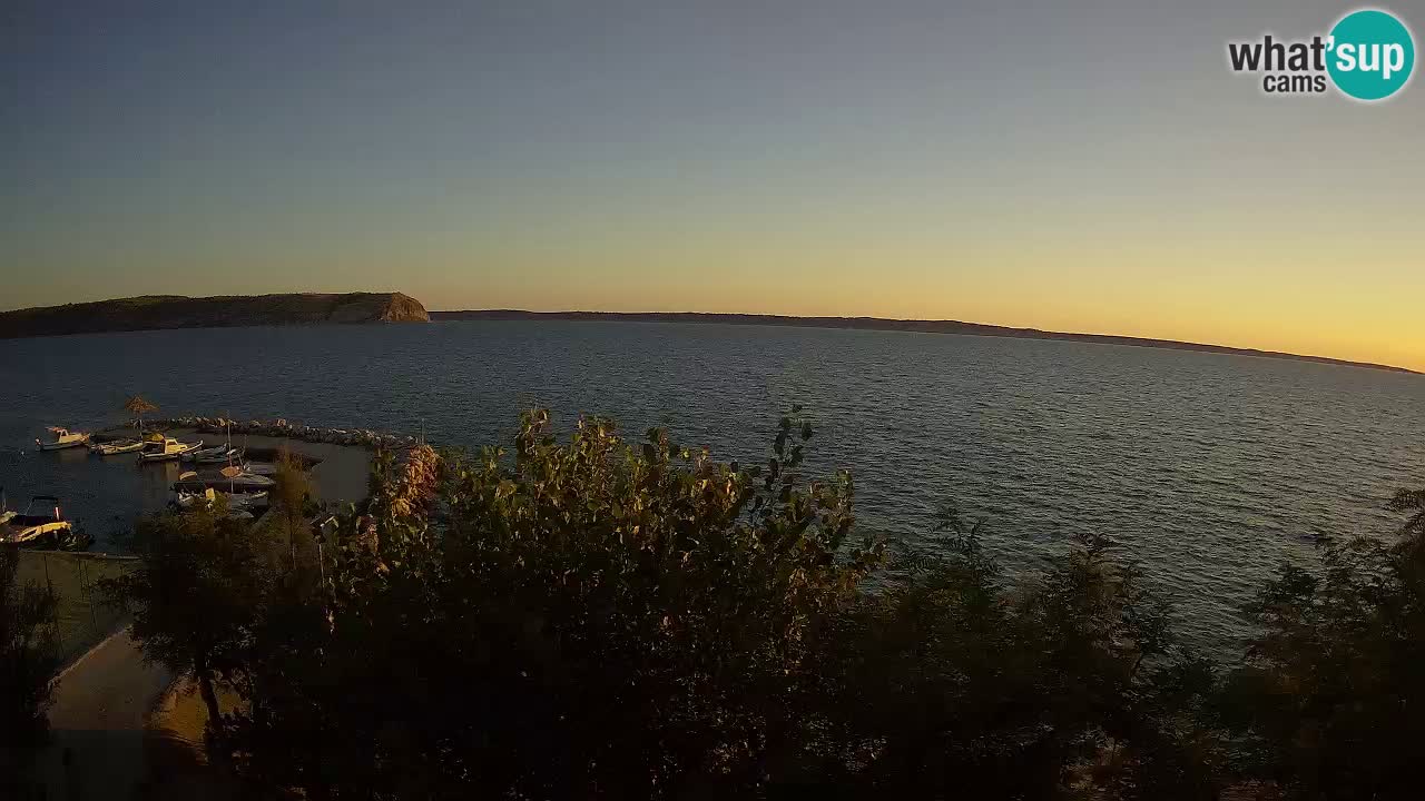 Camping Odmoree web kamera Ražanac – Dalmacija
