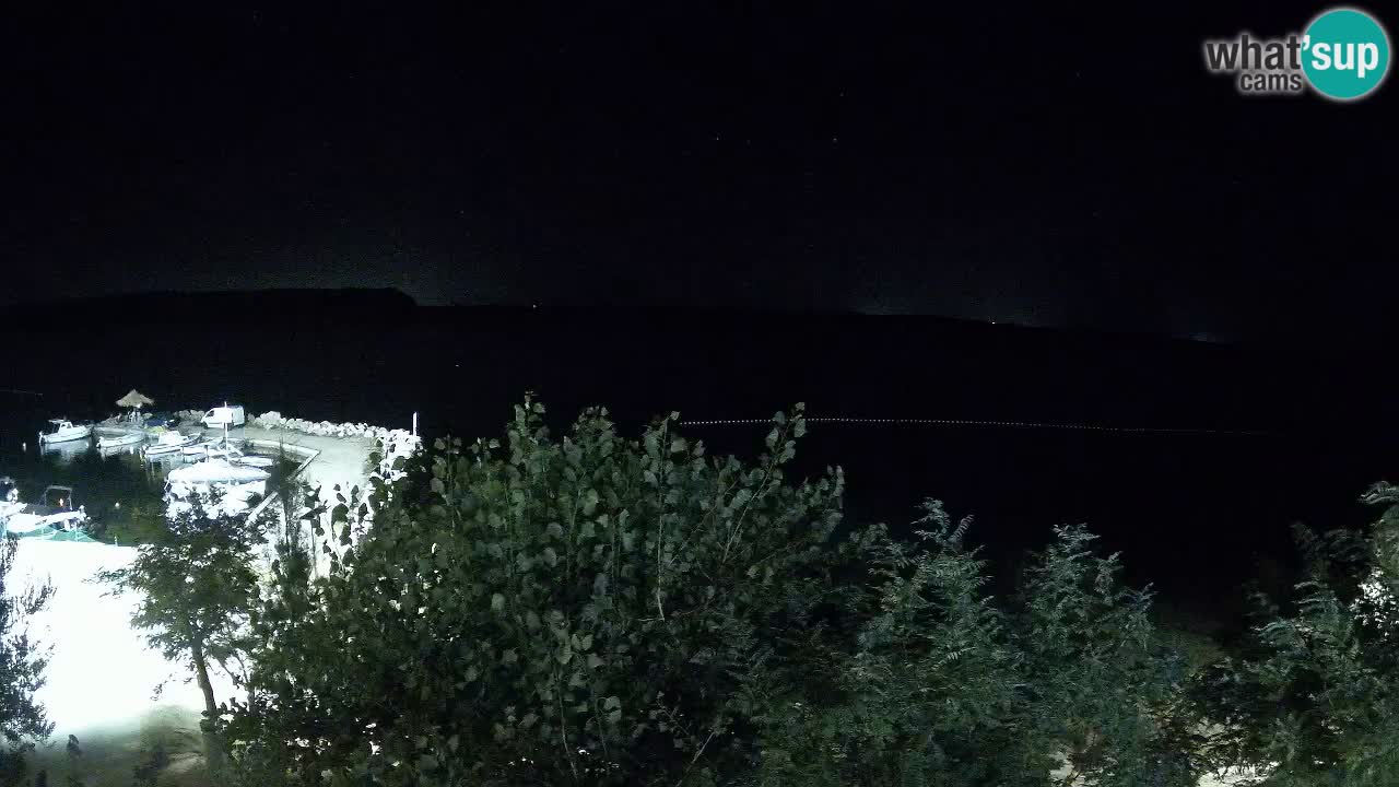 Camping Odmoree live webcam Ražanac – Dalmatien