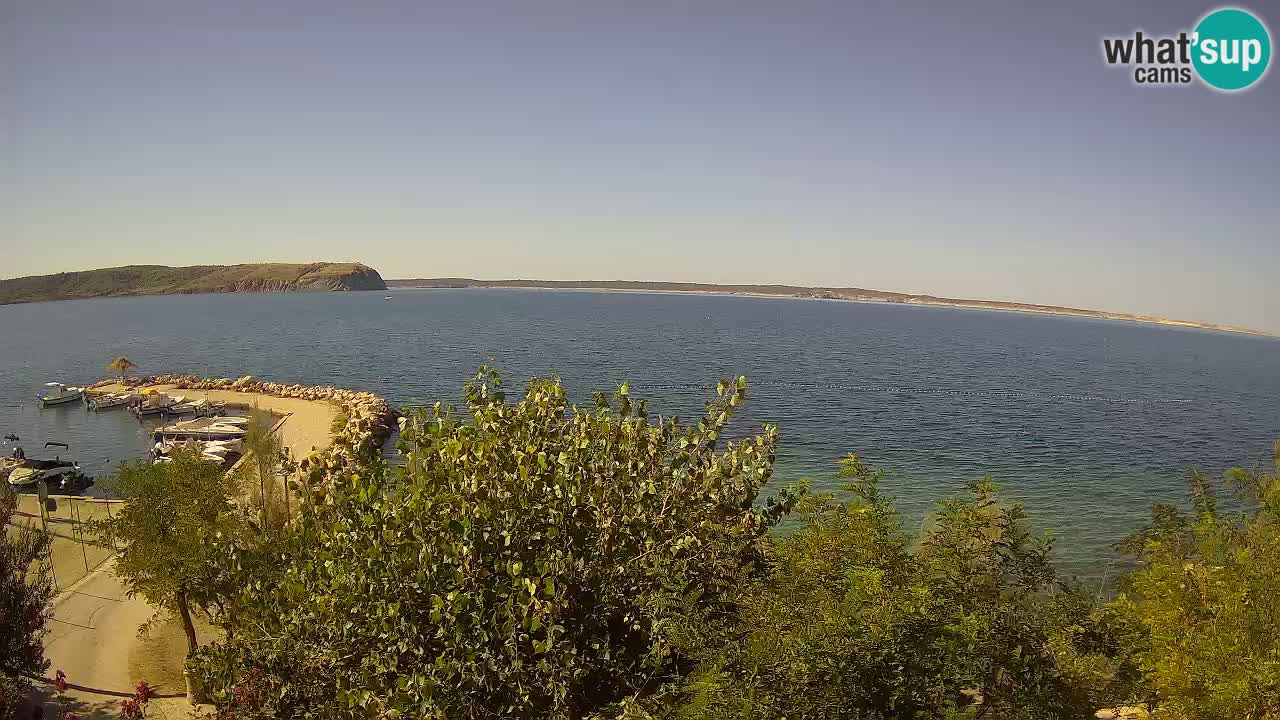 Camping Odmoree live webcam Ražanac – Dalmatien