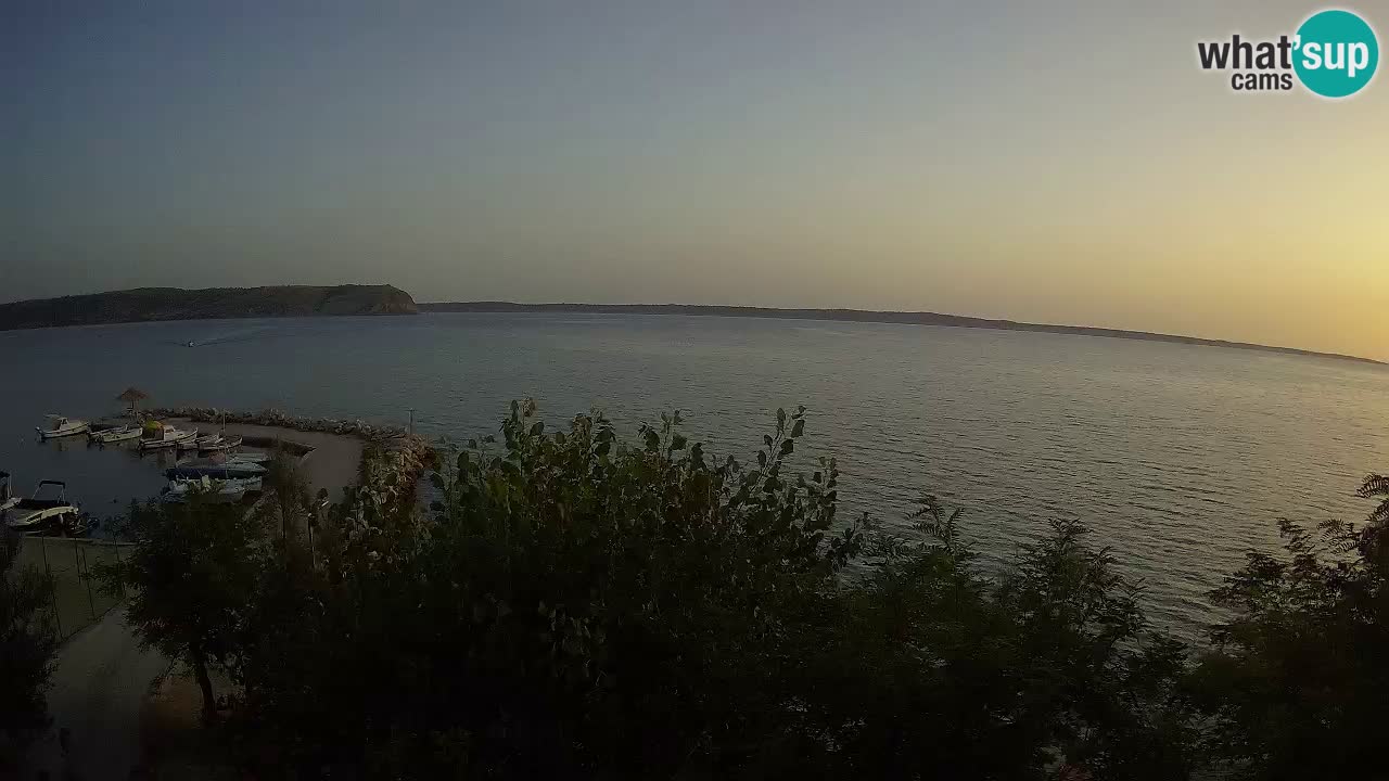 Camping Odmoree live cam Ražanac – Dalmatie