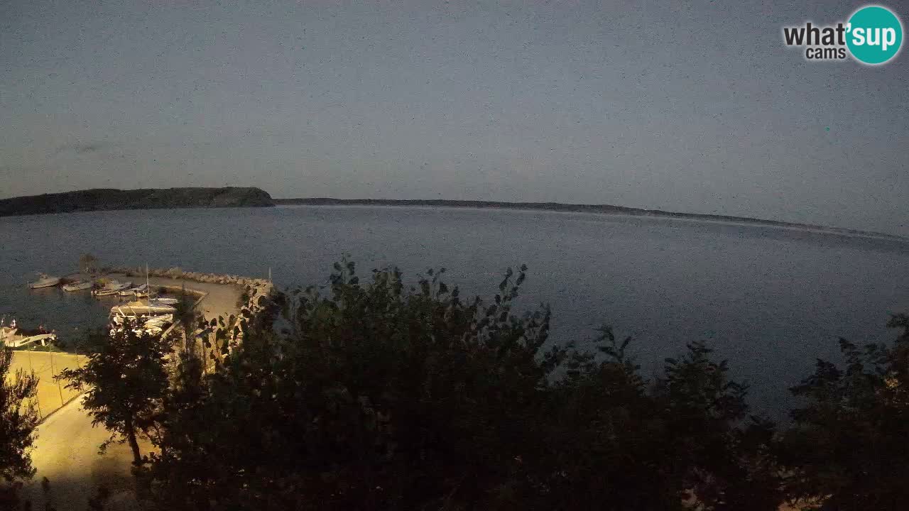 Camping Odmoree camera en vivo Ražanac – Dalmacia