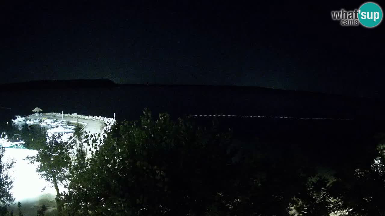 Camping Odmoree camera en vivo Ražanac – Dalmacia