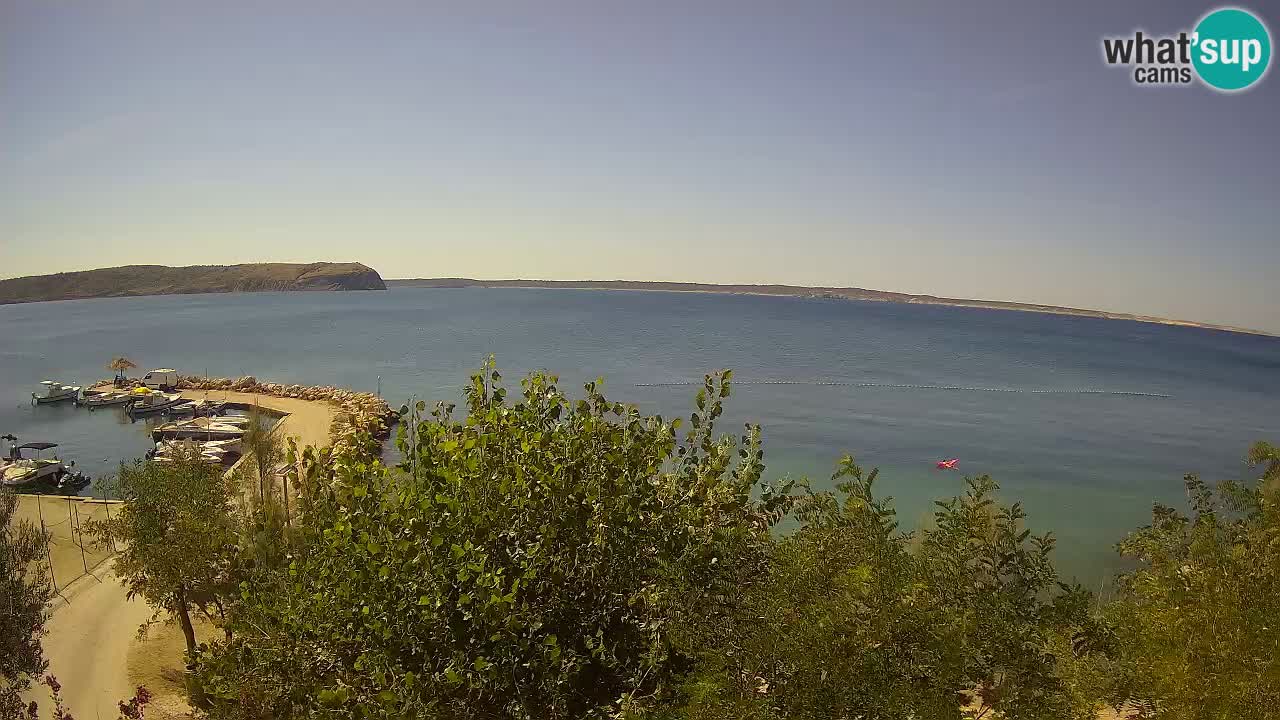 Camping Odmoree live webcam Ražanac – Dalmatien