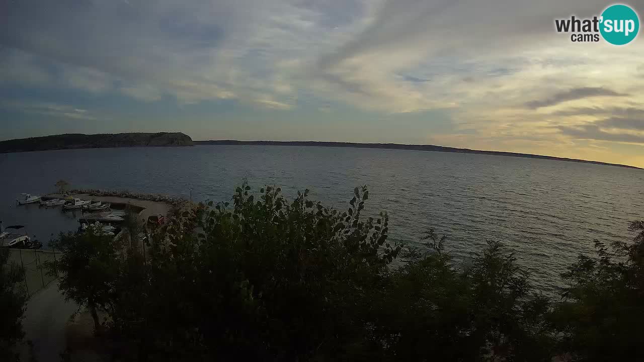 Camping Odmoree camera en vivo Ražanac – Dalmacia