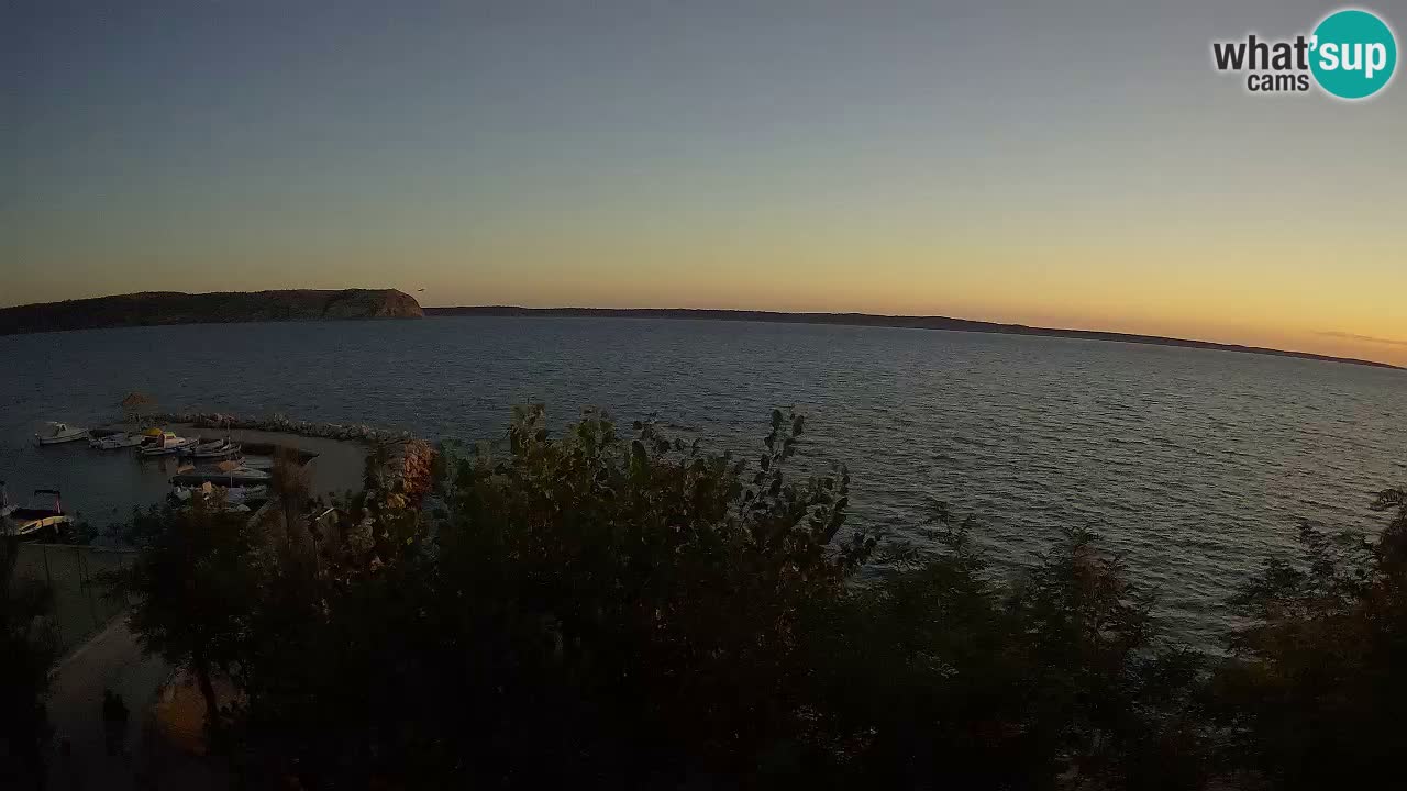 Camping Odmoree camera en vivo Ražanac – Dalmacia