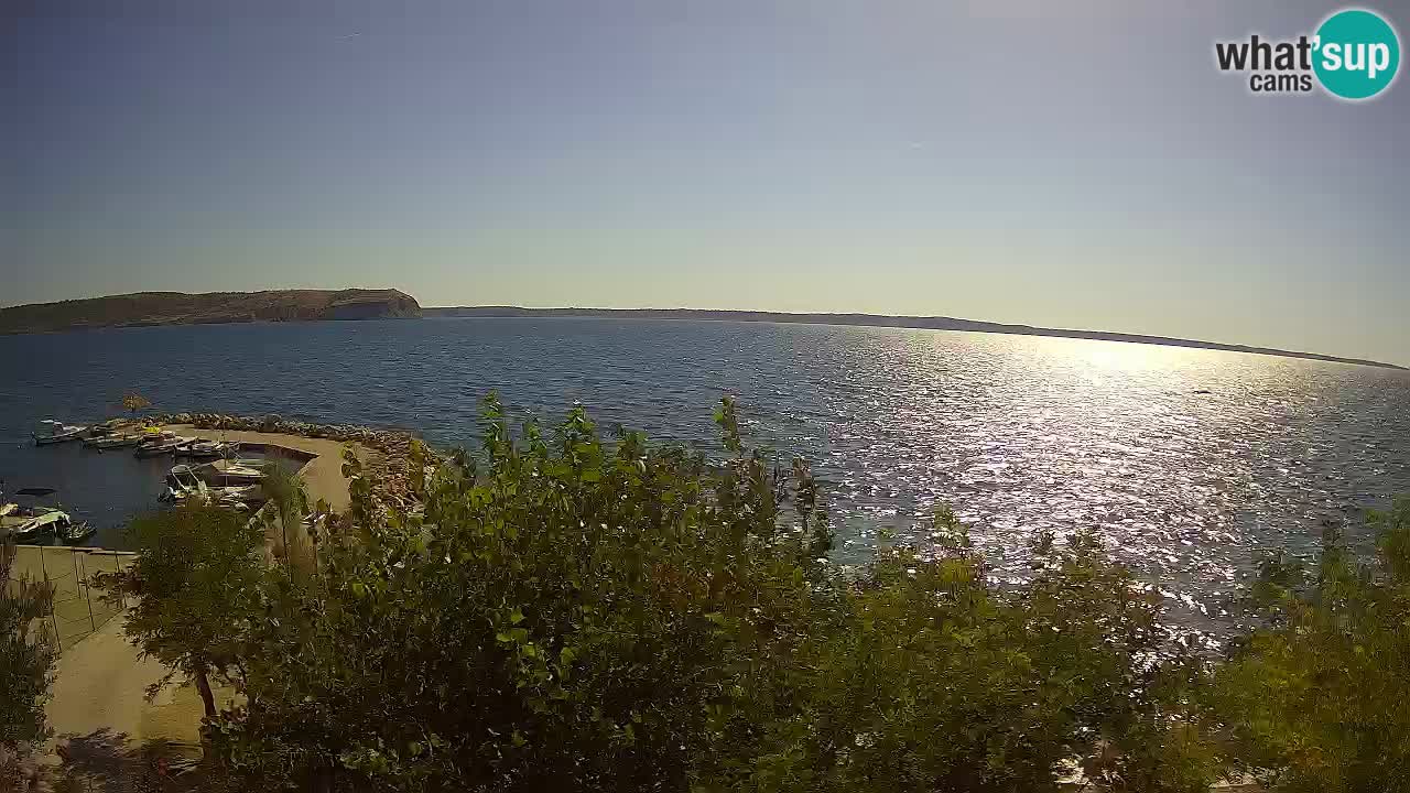 Camping Odmoree webcam Ražanac – Dalmatia