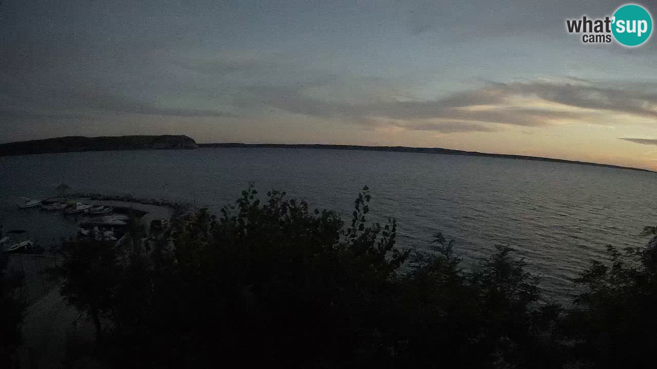 Camping Odmoree live cam Ražanac – Dalmatie