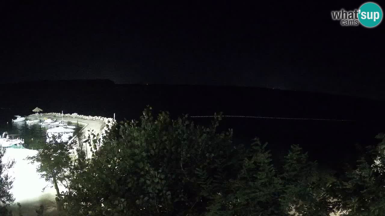 Camping Odmoree live webcam Ražanac – Dalmatien