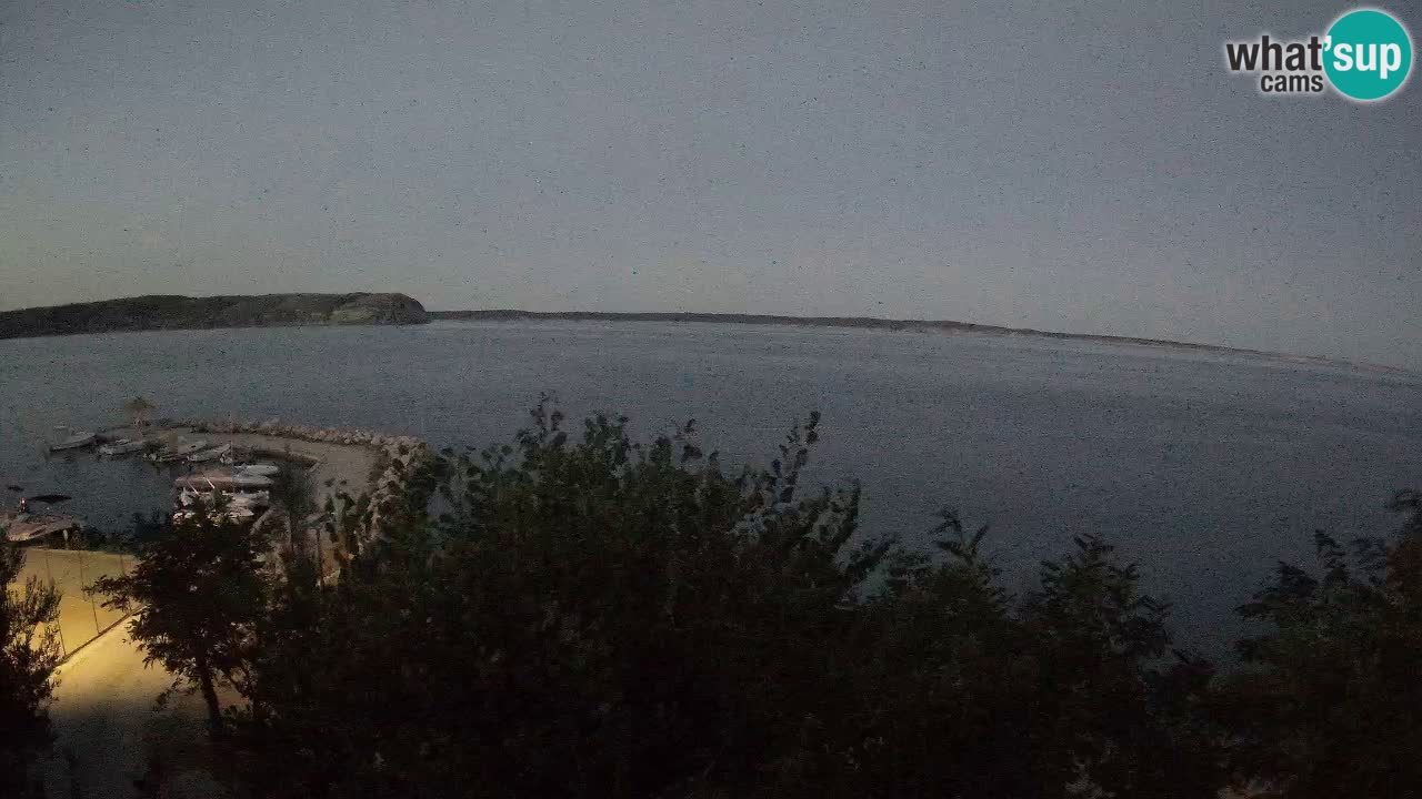 Kamp Odmoree spletna kamera Ražanac – Dalmacija