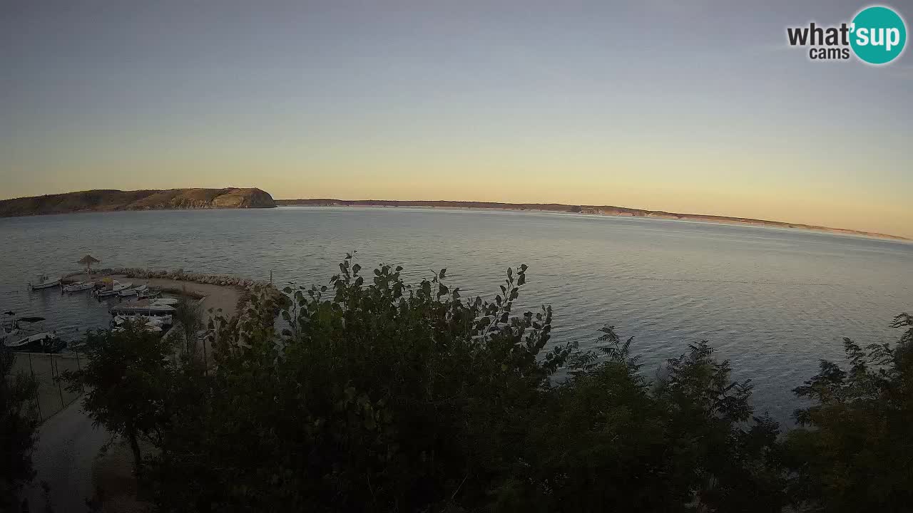 Camping Odmoree live webcam Ražanac – Dalmatien
