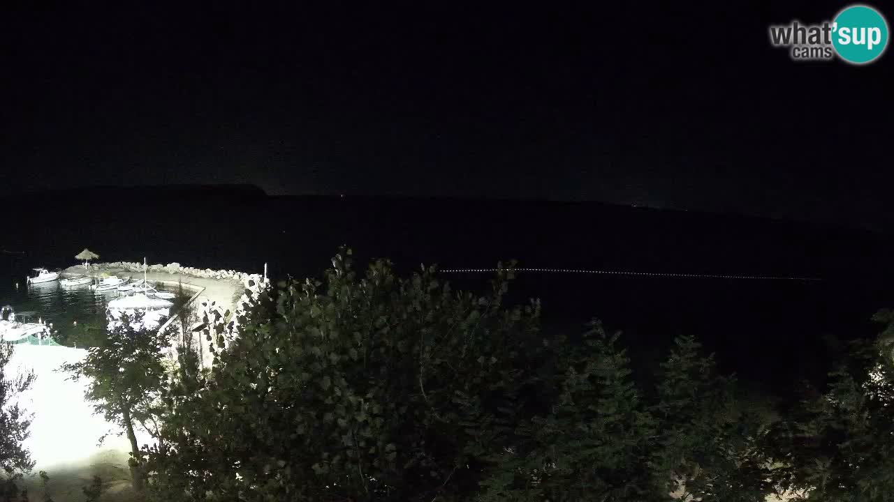 Camping Odmoree live webcam Ražanac – Dalmatien