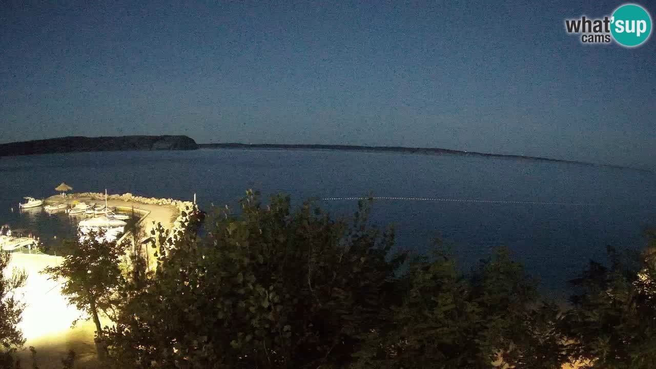 Camping Odmoree camera en vivo Ražanac – Dalmacia