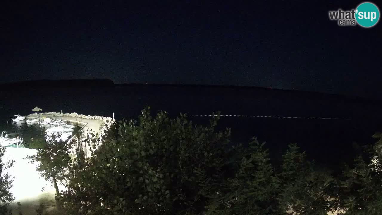 Camping Odmoree live cam Ražanac – Dalmatie