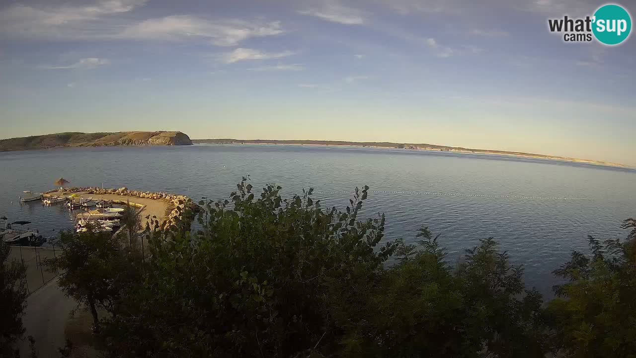 Camping Odmoree live webcam Ražanac – Dalmatien