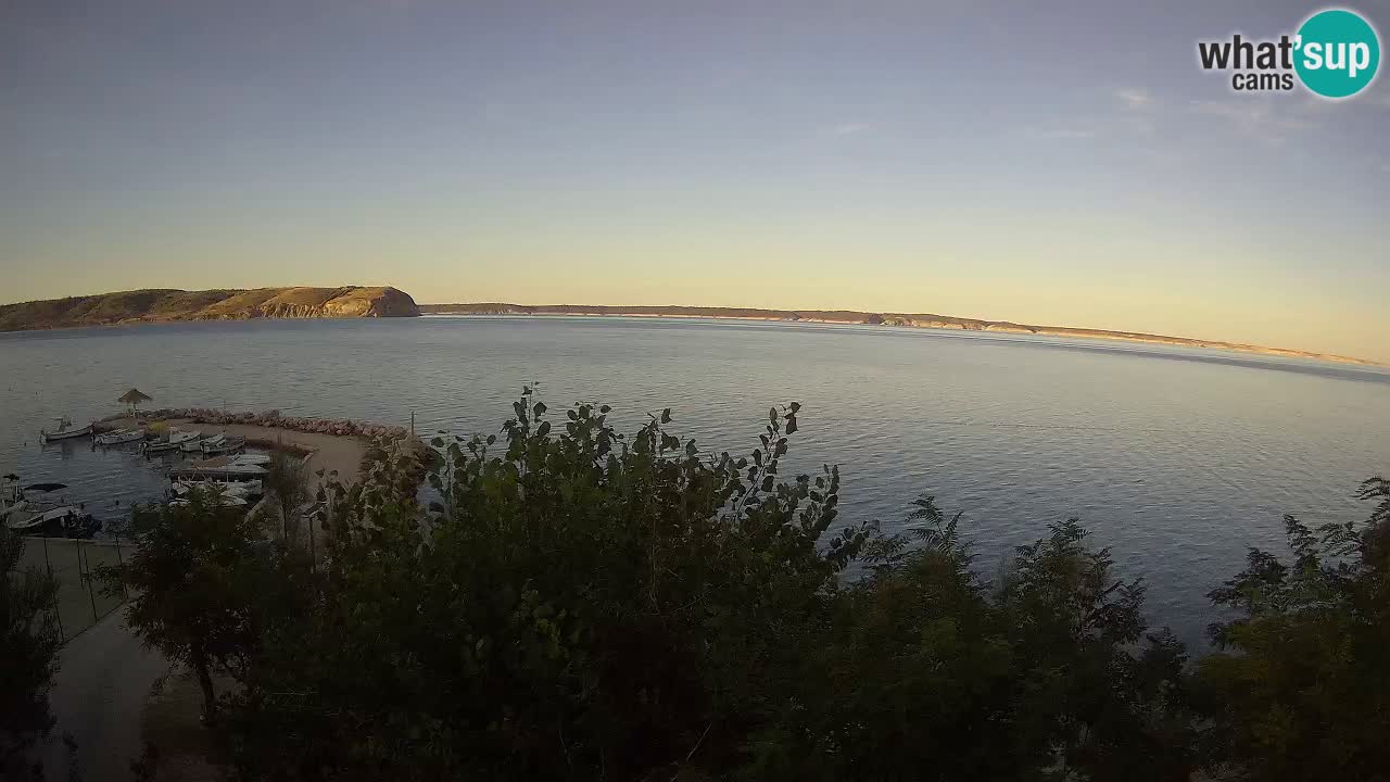 Camping Odmoree camera en vivo Ražanac – Dalmacia