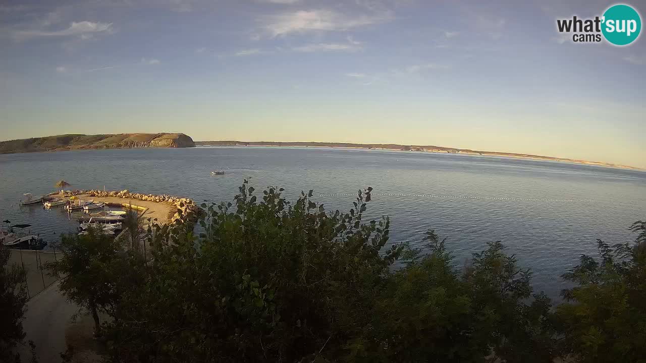 Camping Odmoree camera en vivo Ražanac – Dalmacia