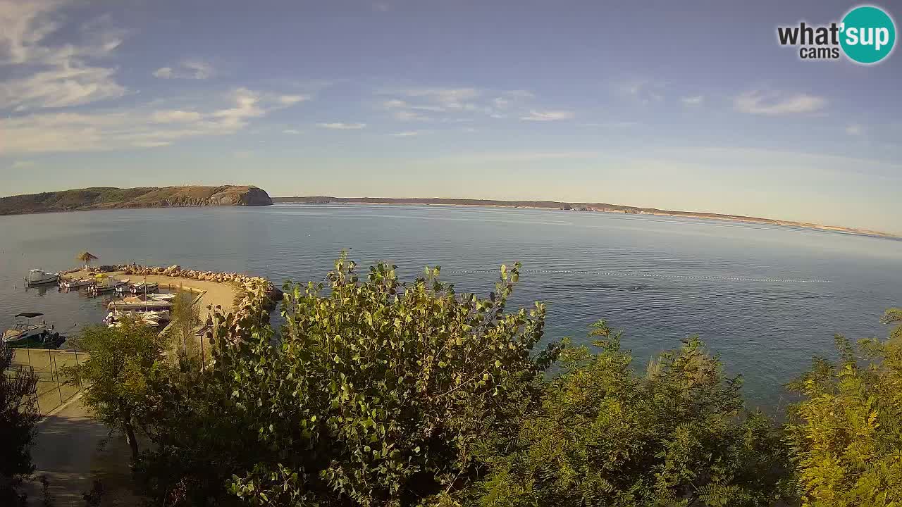 Camping Odmoree camera en vivo Ražanac – Dalmacia