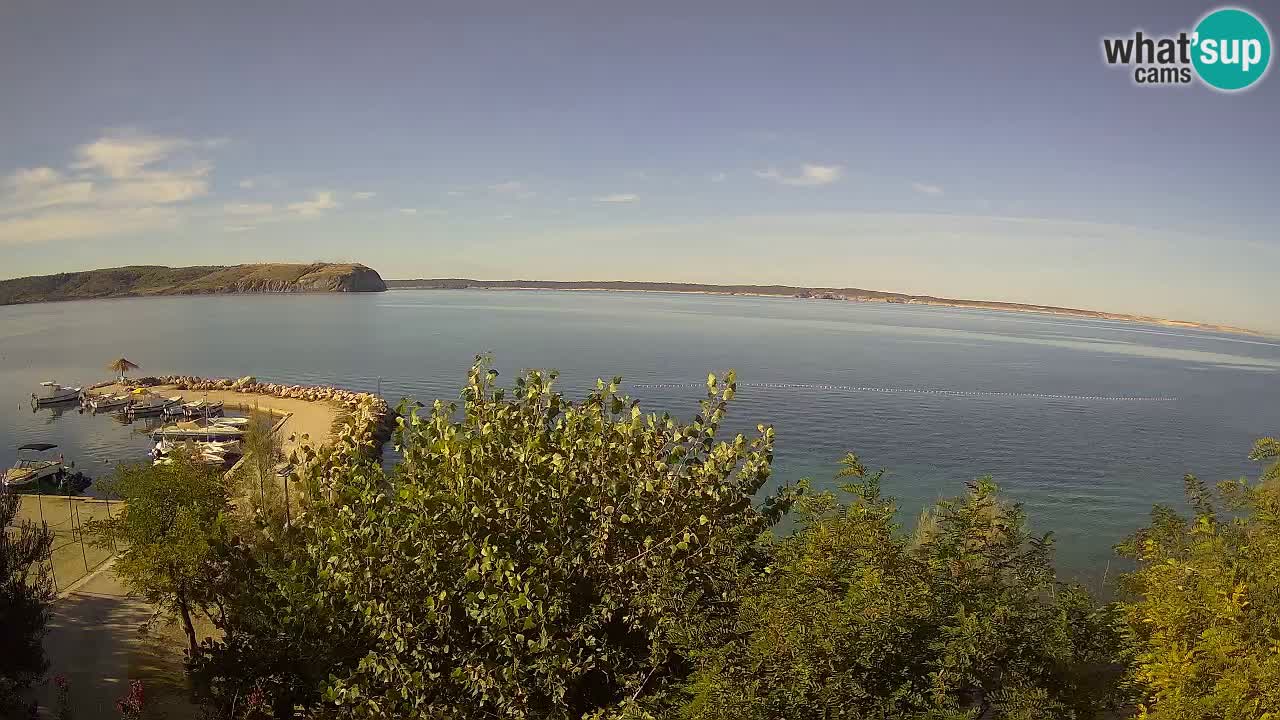 Kamp Odmoree spletna kamera Ražanac – Dalmacija