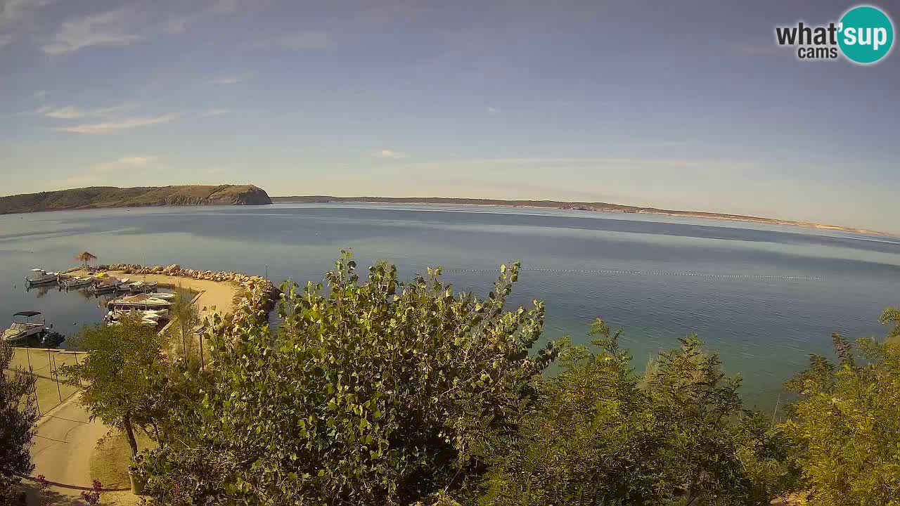 Camping Odmoree camera en vivo Ražanac – Dalmacia