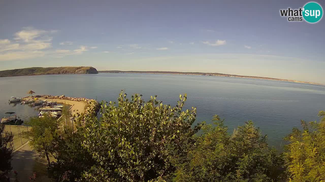 Camping Odmoree camera en vivo Ražanac – Dalmacia