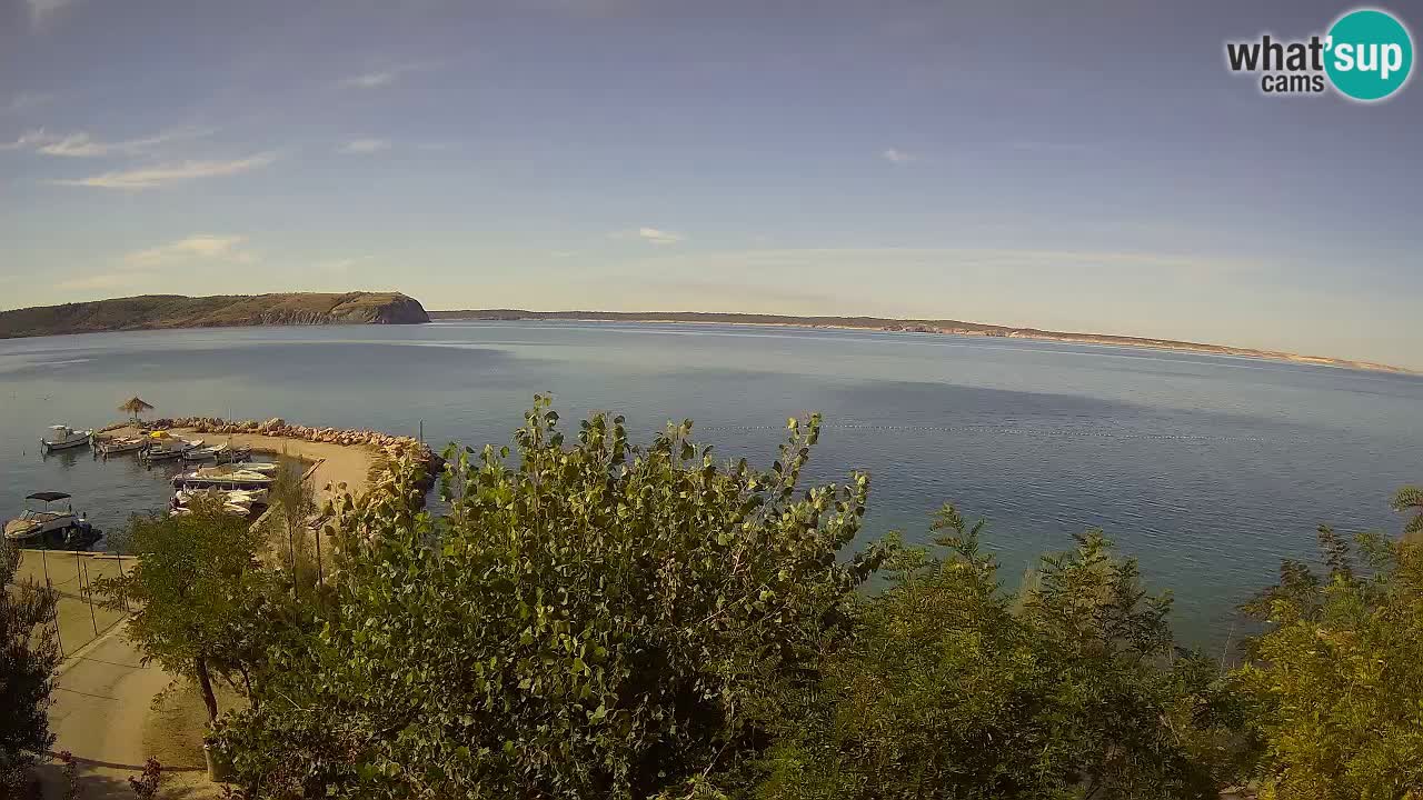 Kamp Odmoree spletna kamera Ražanac – Dalmacija