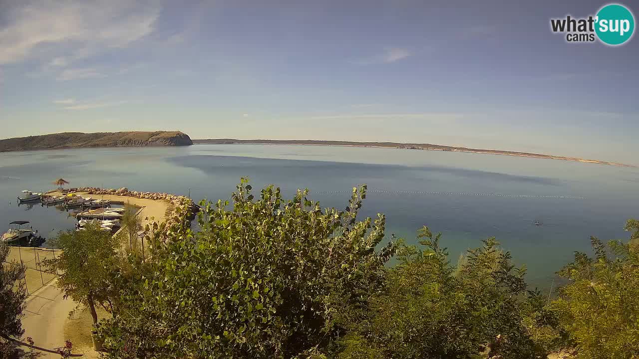 Kamp Odmoree spletna kamera Ražanac – Dalmacija