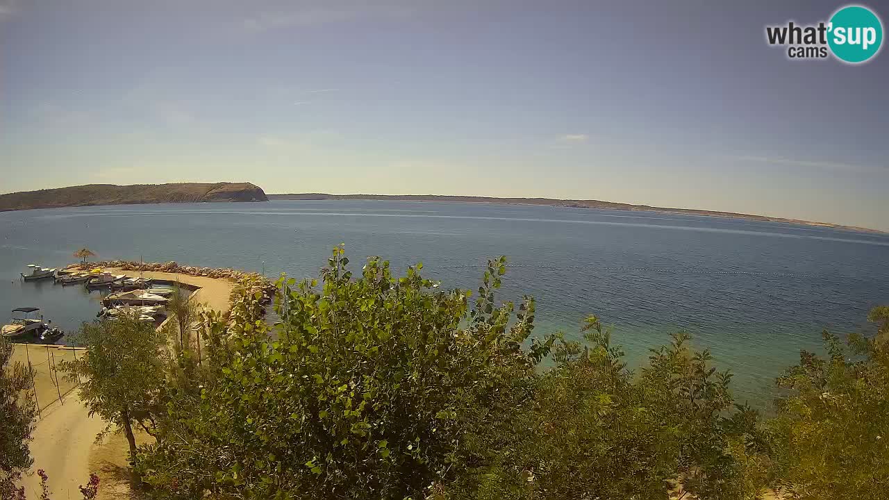 Kamp Odmoree spletna kamera Ražanac – Dalmacija