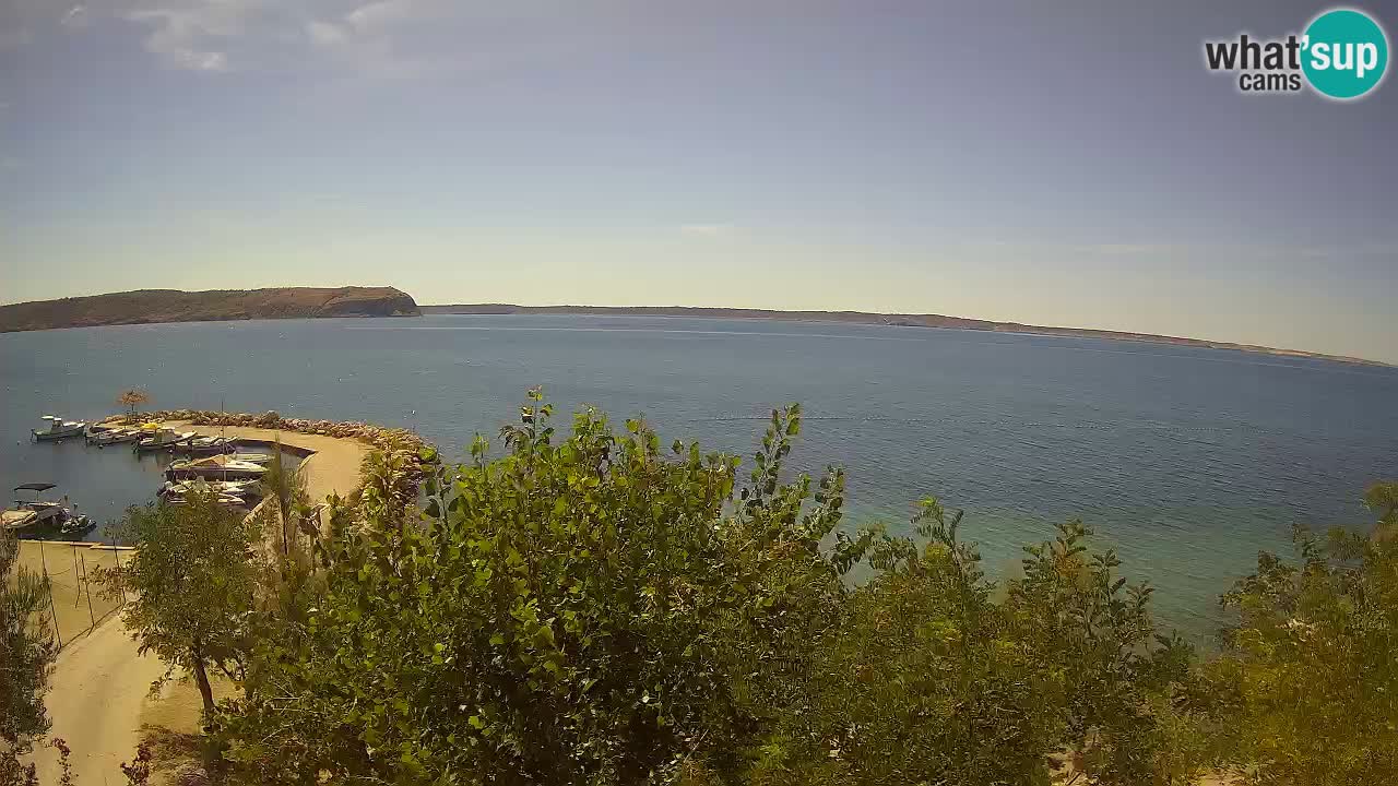 Camping Odmoree live cam Ražanac – Dalmatie